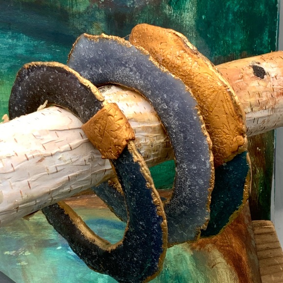 Matana Jewelry - Sold Matana artisan sparkly statement bangles